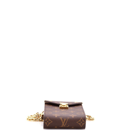 Metis Phone Pouch on Chain Monogram Canvas