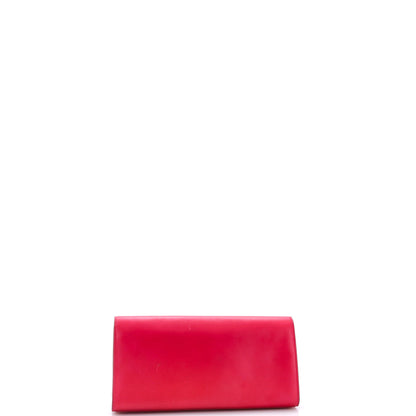 Classic Monogram Clutch Leather Long
