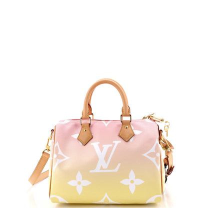 Speedy Bandouliere Bag By The Pool Monogram Giant 25