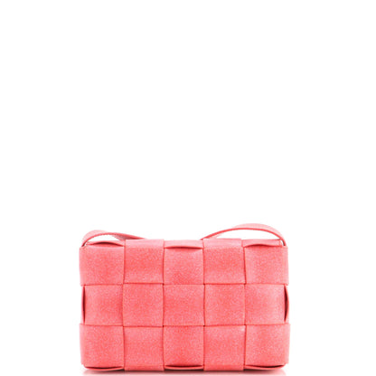Cassette Crossbody Bag Maxi Intrecciato Rubber