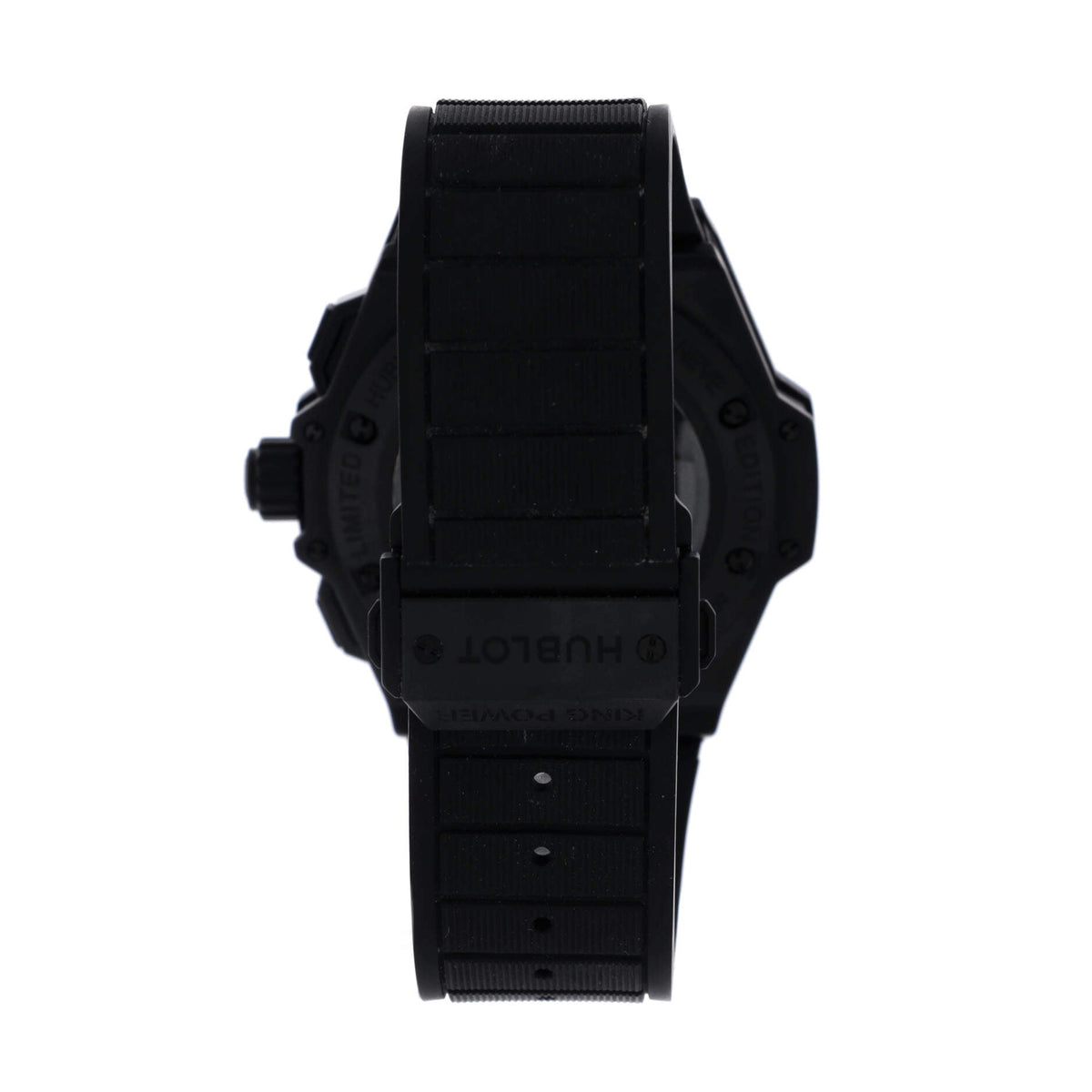 Big Bang Unico King Power Black Magic Chronograph Automatic Watch Ceramic and Rubber 48
