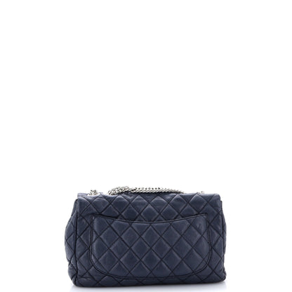 Classic Single Flap Bag Quilted Lambskin Jumbo