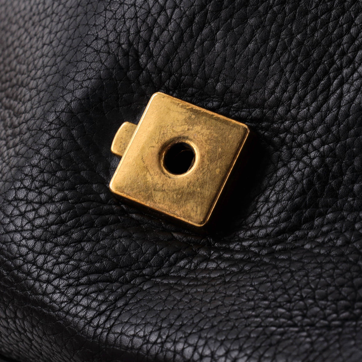 GG Marmont Top Handle Bag Leather Small