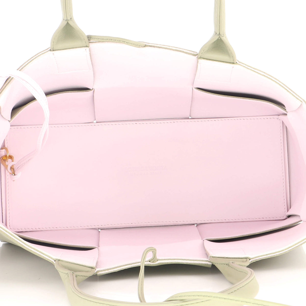 Arco Tote Maxi Intrecciato Leather Small