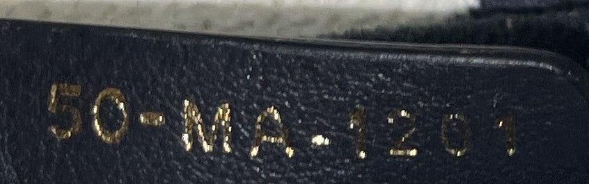 Saddle Bag Logo Embroidered Canvas Medium
