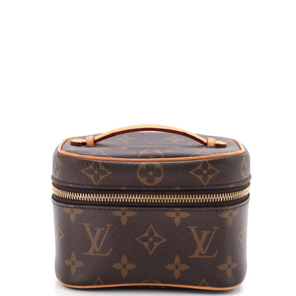 Nice Vanity Case Monogram Canvas Nano