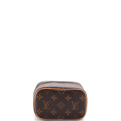 Nice Vanity Case Monogram Canvas Nano