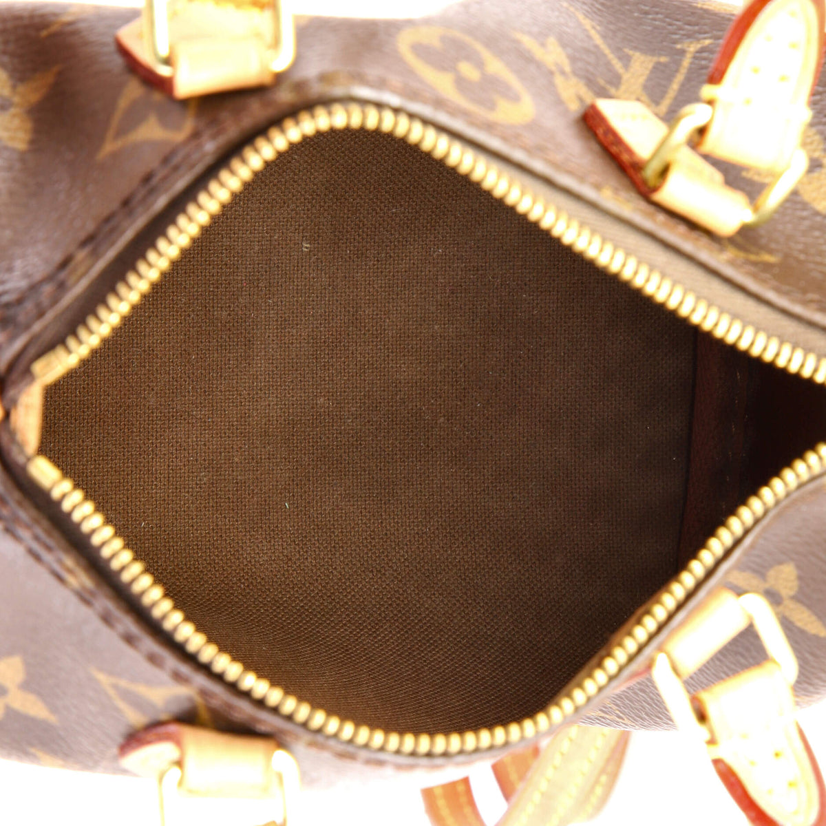 Speedy Bandouliere Bag Monogram Canvas Nano