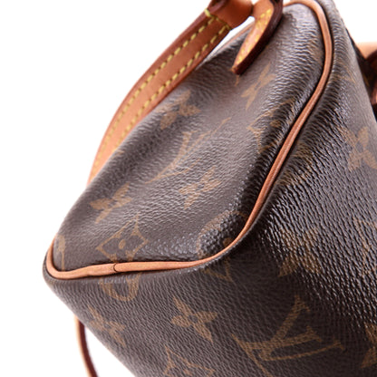 Speedy Bandouliere Bag Monogram Canvas Nano