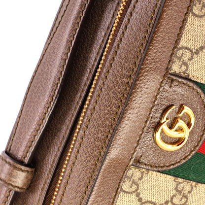 Ophidia Zip Around Camera Bag GG Coated Canvas Mini