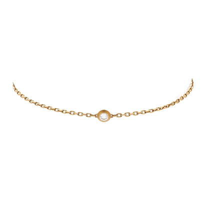 D'Amour Bracelet 18K Yellow Gold and Diamond Small