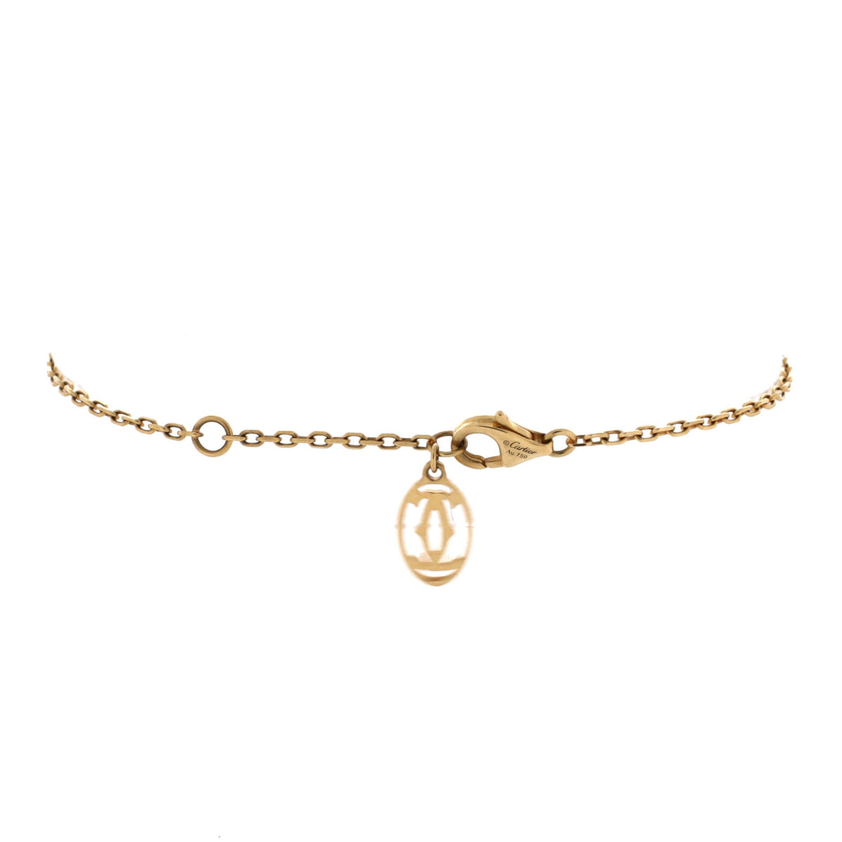 D'Amour Bracelet 18K Yellow Gold and Diamond Small