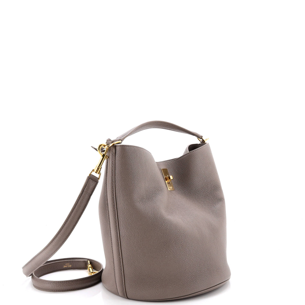 Bucket 16 Bag Leather