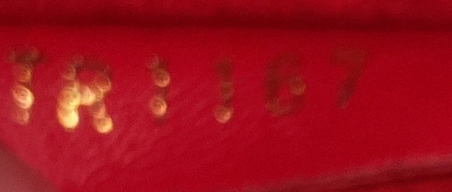 Double V Handbag Calfskin with Monogram Canvas