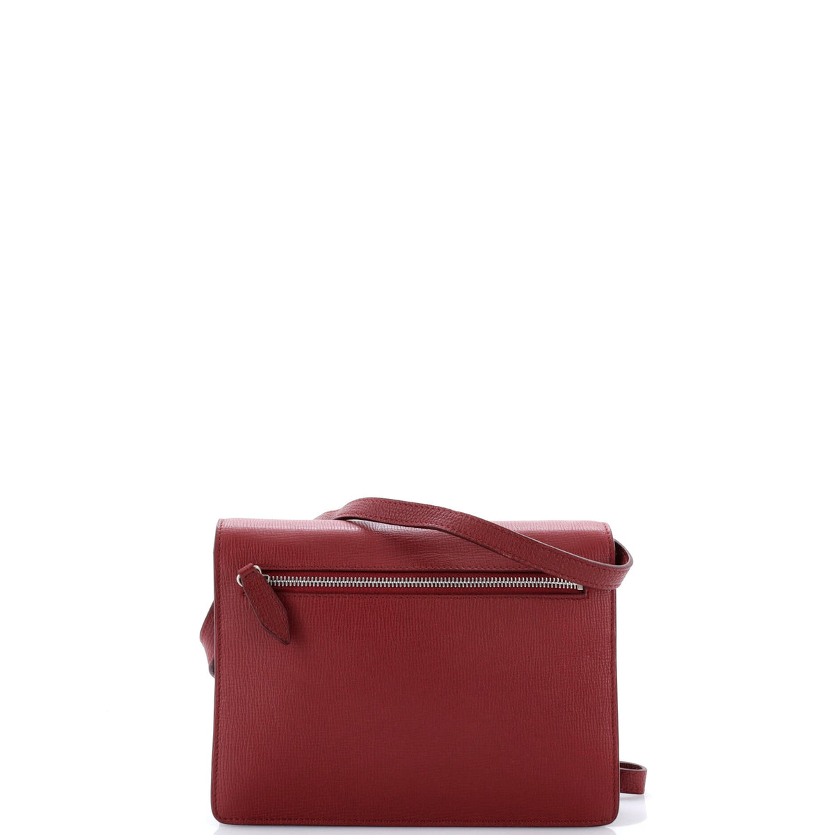 Macken Crossbody Bag Leather and Vintage Check Canvas Small