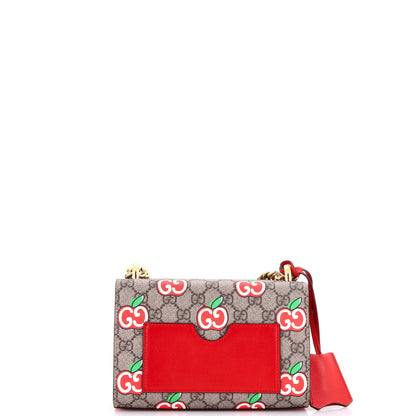 Padlock Shoulder Bag Printed GG Coated Canvas Small