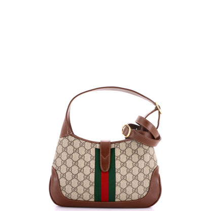 Jackie 1961 Hobo GG Coated Canvas Small