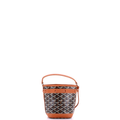 Petit Flot Bucket Bag Coated Canvas Mini