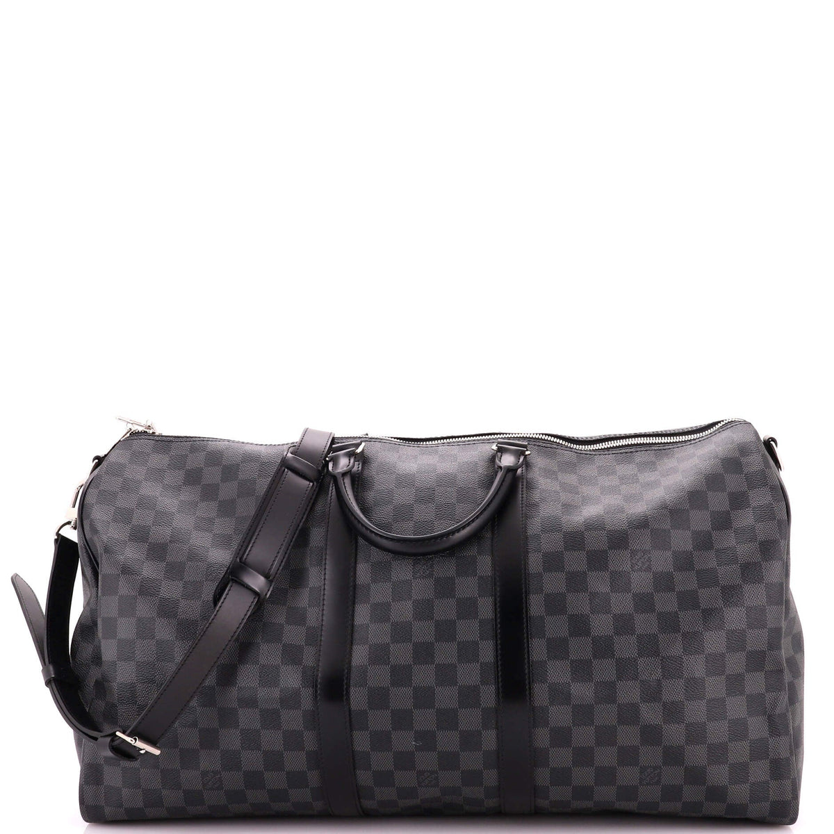 Keepall Bandouliere Bag Damier Graphite 55