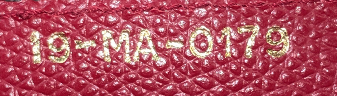 Saddle Handbag Leather Medium
