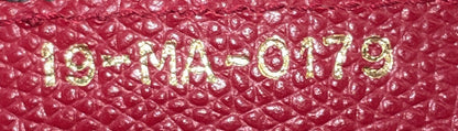Saddle Handbag Leather Medium