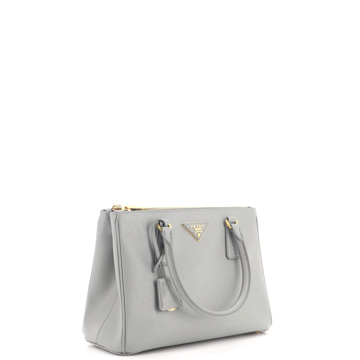 Galleria Double Zip Tote Saffiano Leather Small