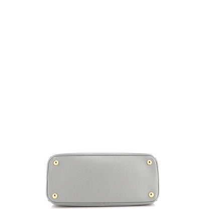 Galleria Double Zip Tote Saffiano Leather Small