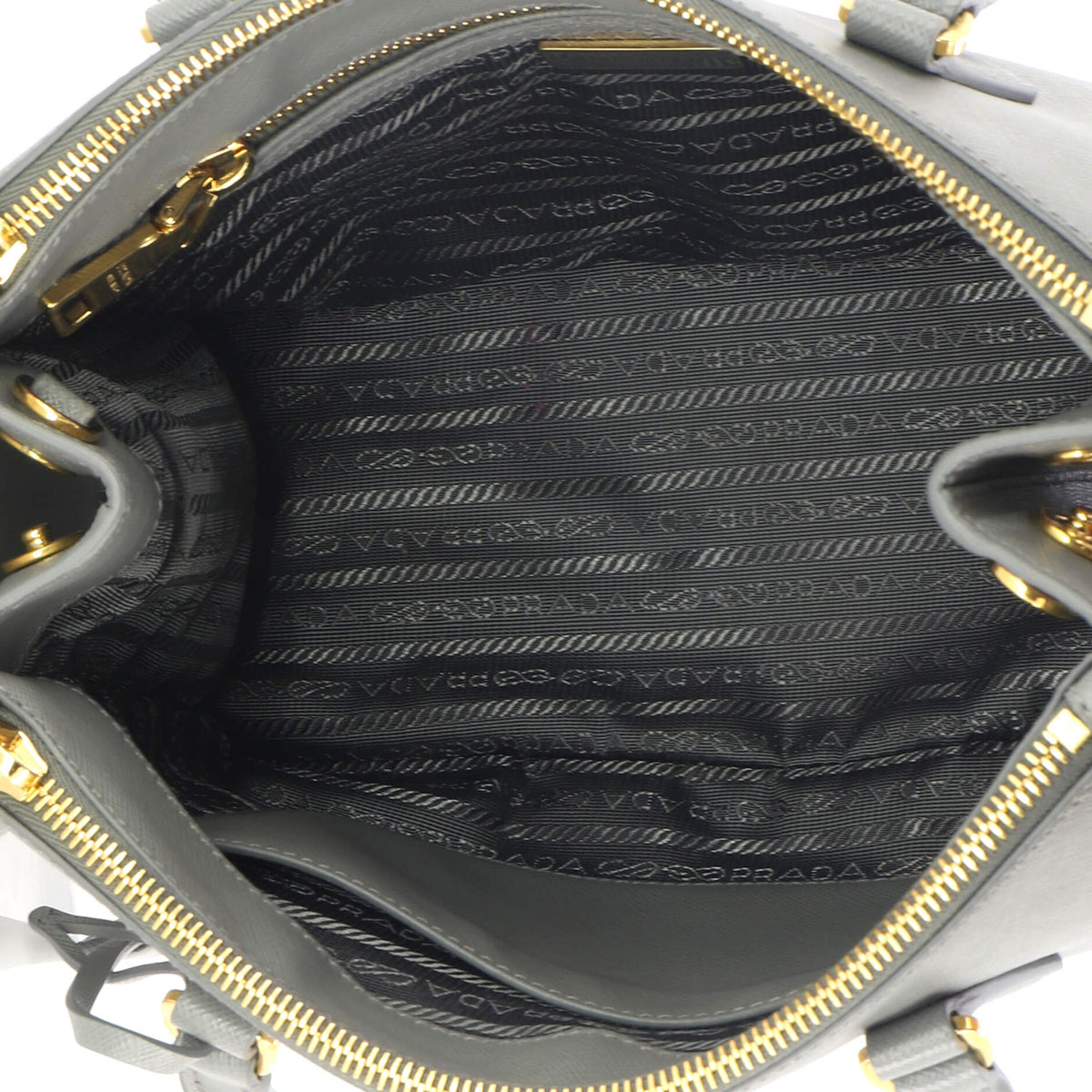 Galleria Double Zip Tote Saffiano Leather Small