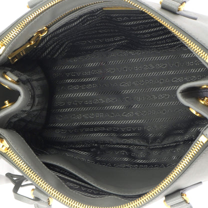Galleria Double Zip Tote Saffiano Leather Small