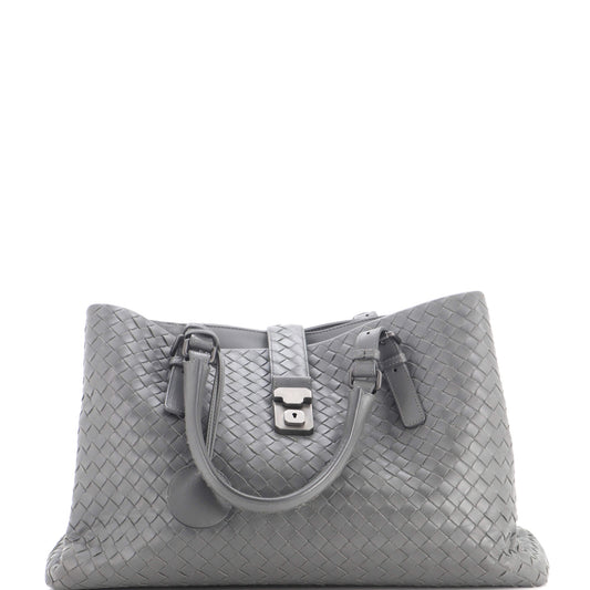 Roma Bag Intrecciato Nappa Medium