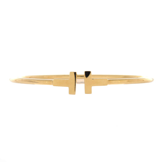T Wire Bracelet 18K Rose Gold