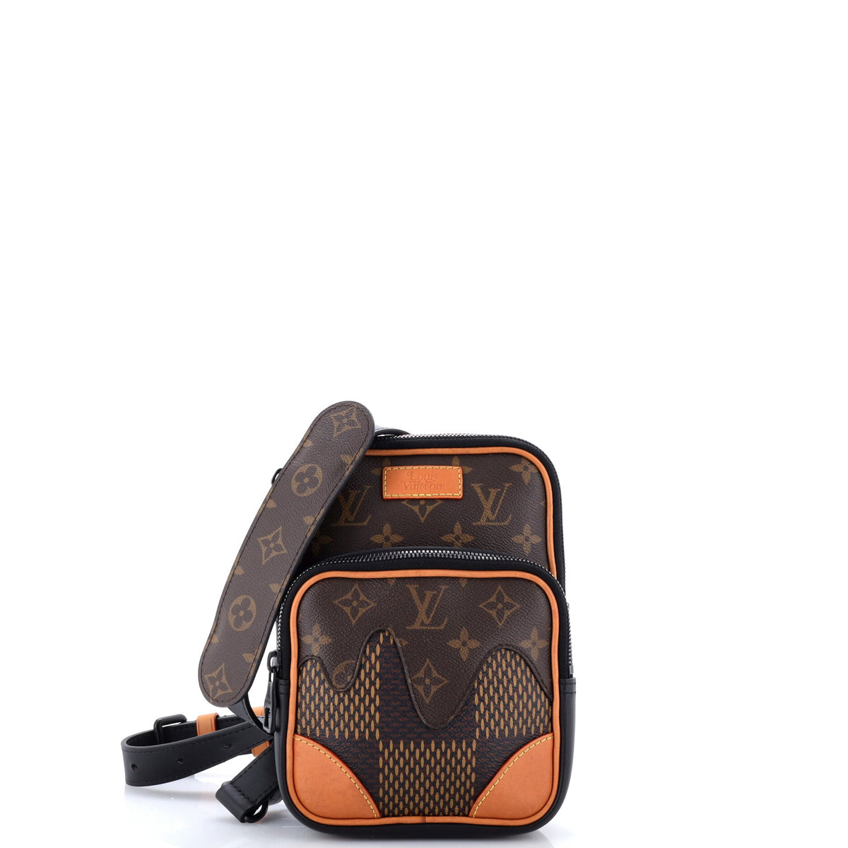 Nigo Amazone Sling Bag Limited Edition Giant Damier and Monogram Canvas