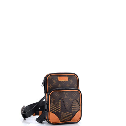 Nigo Amazone Sling Bag Limited Edition Giant Damier and Monogram Canvas