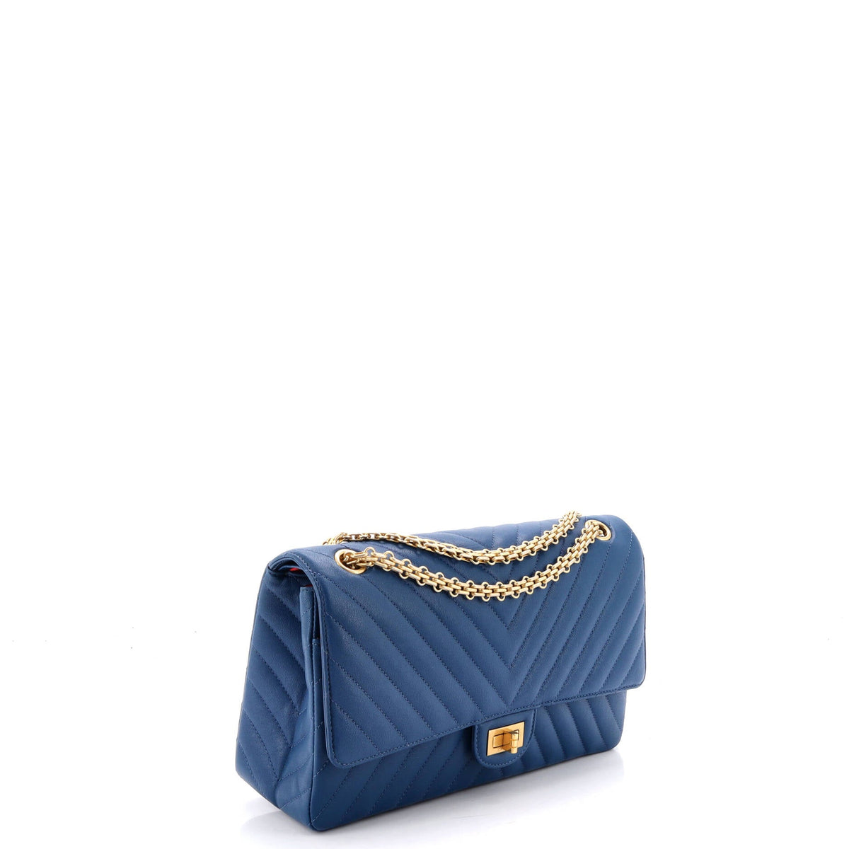 Reissue 2.55 Flap Bag Chevron Sheepskin 226
