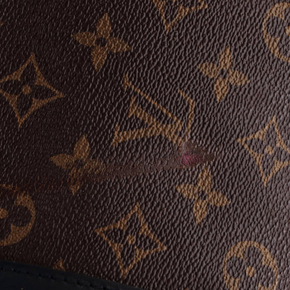 Keepall Bandouliere Bag Macassar Monogram Canvas 55