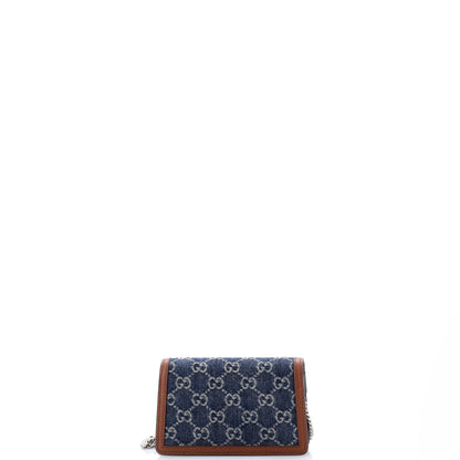 Dionysus Bag GG Denim Super Mini
