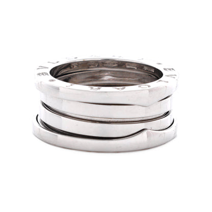 B.Zero1 Three Band Ring 18K White Gold
