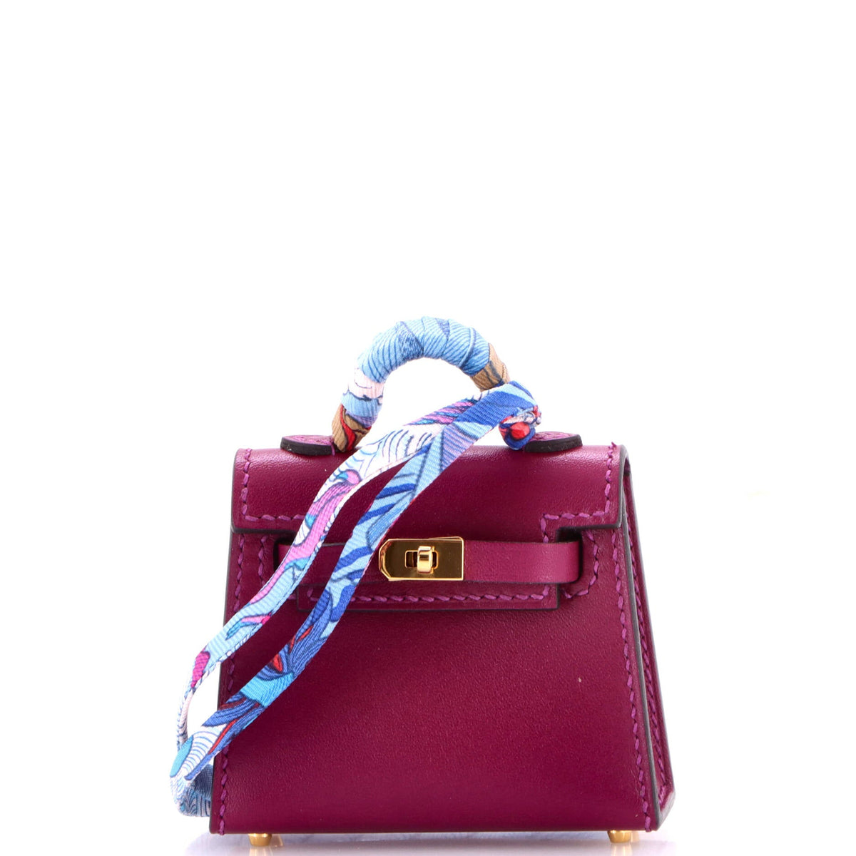 Kelly Twilly Bag Charm Tadelakt