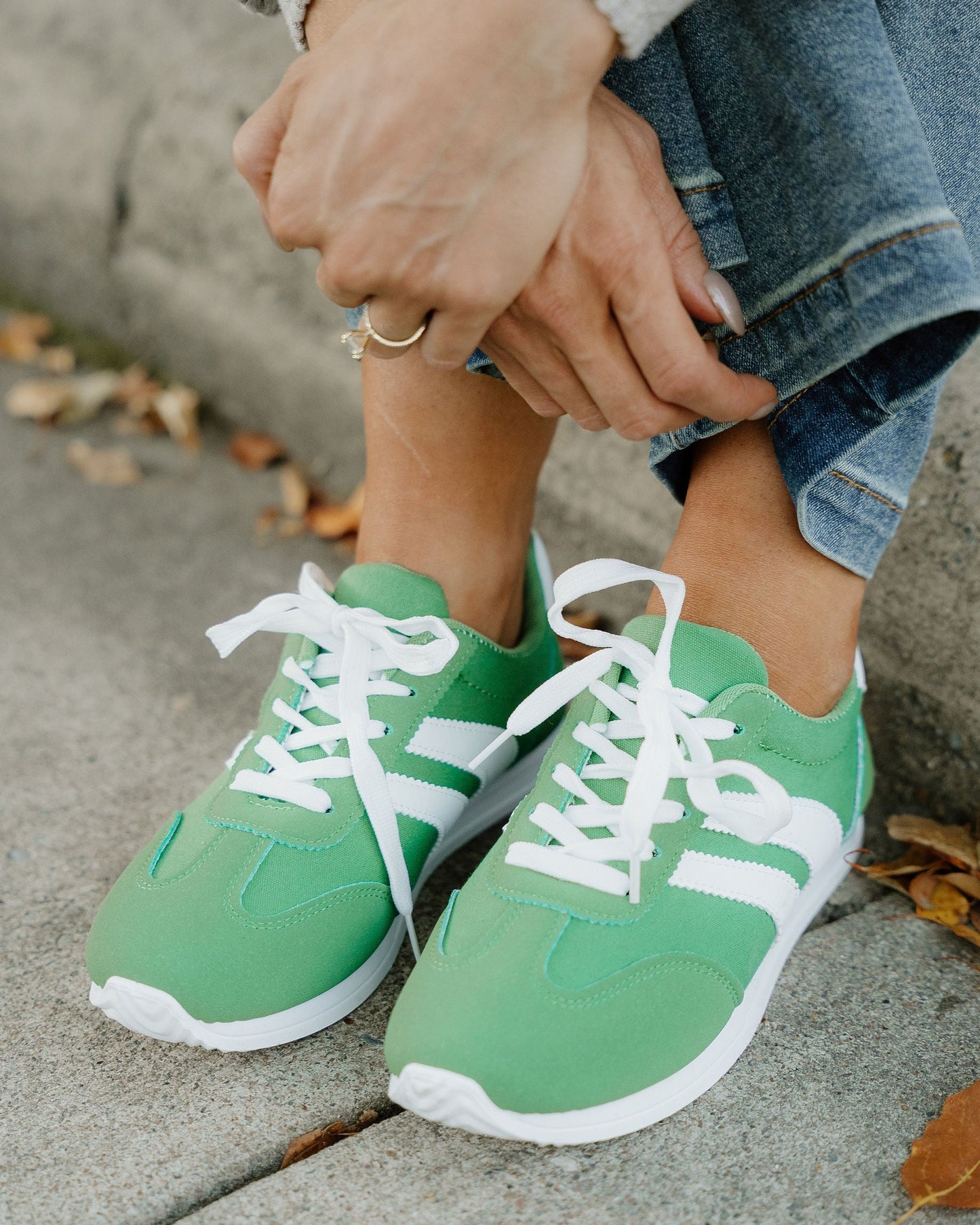 Grace Lace Up Sneakers