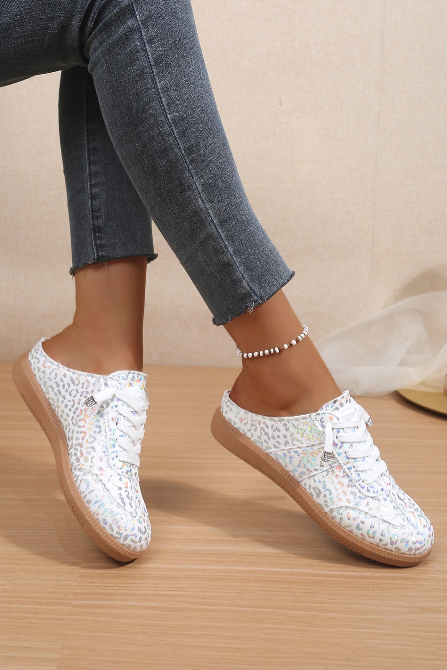 Threaded Pear Livia Up Slip On Shoes