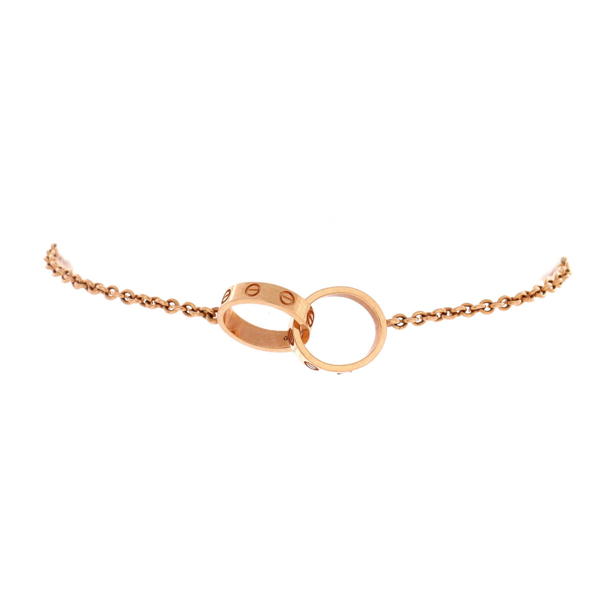 Love Interlocking Bracelet 18K Rose Gold