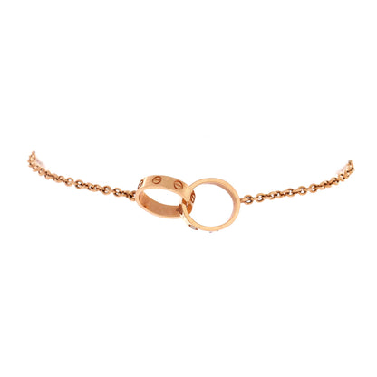 Love Interlocking Bracelet 18K Rose Gold