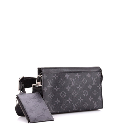 Gaston Wearable Wallet Monogram Eclipse Canvas
