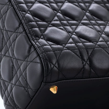 Lady Dior Bag Cannage Quilt Lambskin Medium