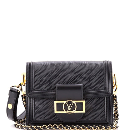 Dauphine Shoulder Bag Epi Leather Mini