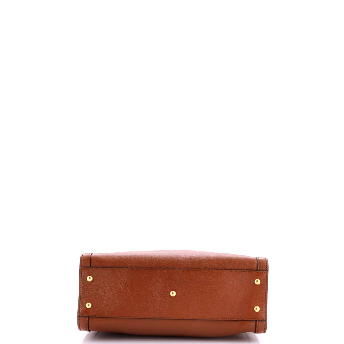 Diana NM Bamboo Handle Tote Leather Small