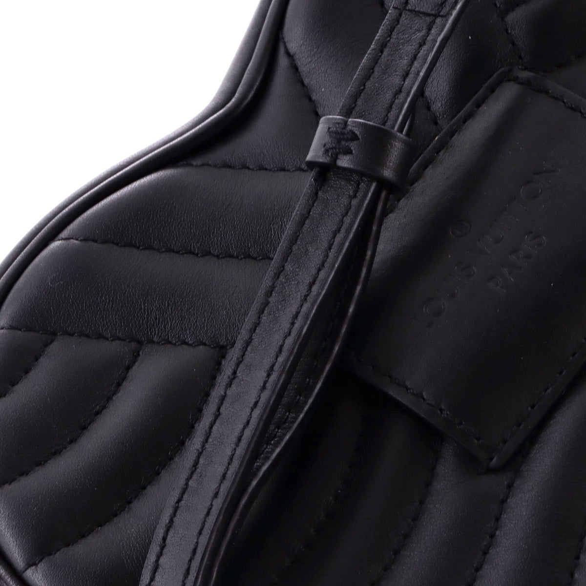 New Wave Heart Crossbody Bag Quilted Leather