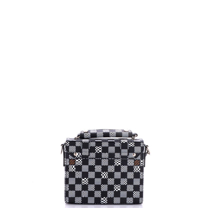 Flap Soft Trunk Messenger Bag Limited Edition Distorted Damier