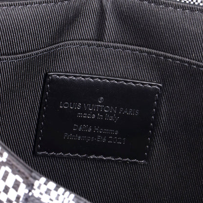 Flap Soft Trunk Messenger Bag Limited Edition Distorted Damier