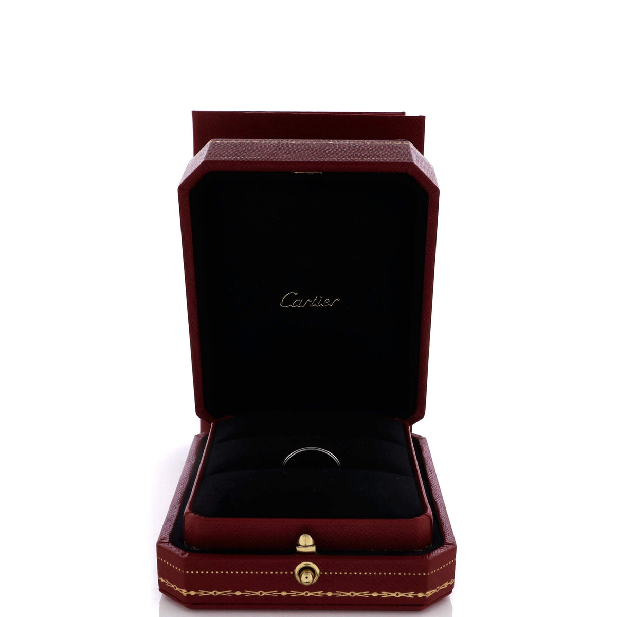Cartier D'amour Wedding Band Ring Platinum
